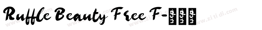 Ruffle Beauty Free F字体转换